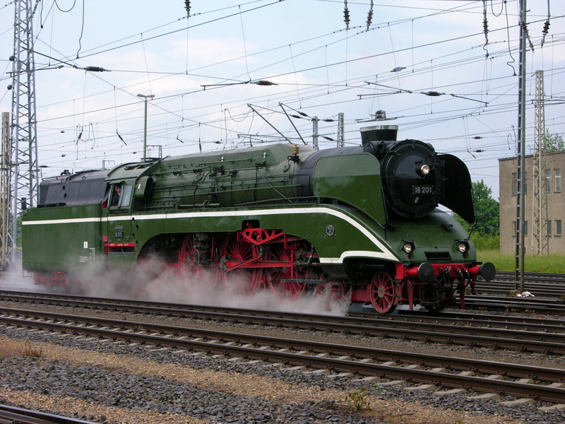 Dampflok 18 201